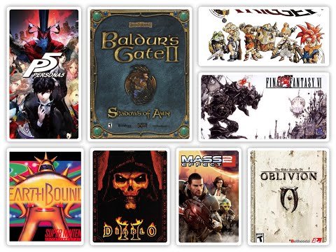 Top 50 Greatest RPGs All Time Countdown