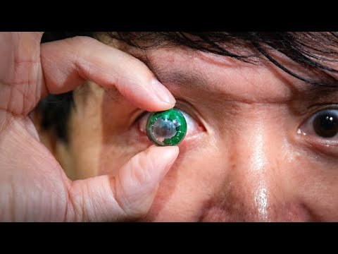 Hands-On with Mojo Augmented Reality Contact Lens!