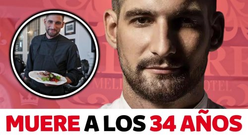 ⚫️ Muere con solo 34 años Enrique Garcerán, el GRAN COCINERO español ⚫️