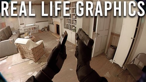This new game has real life graphics...
