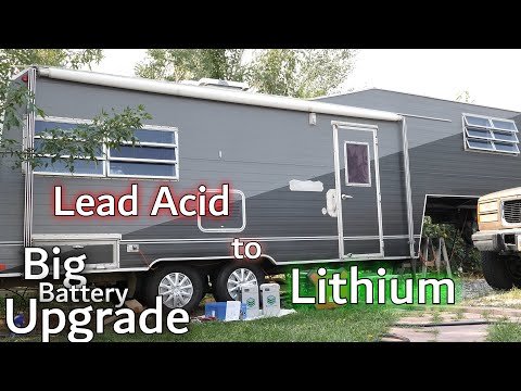 UPGRADE! Convert your RV to Lithium Batteries!!