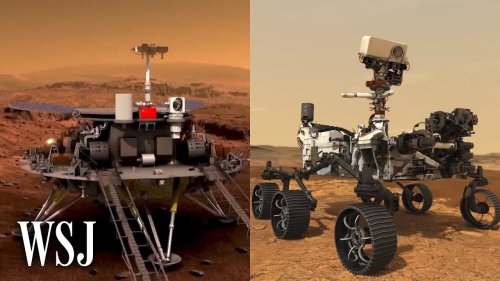 China’s Zhurong vs. NASA’s Perseverance: Rover Tech in Mars Space Race | WSJ