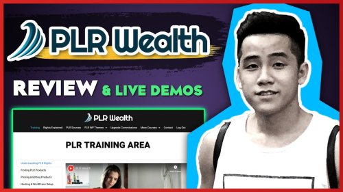 PLR Wealth Review [FULL Demos] | Best Way To Reselling PLR 🔥