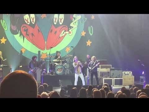 Guy Immediately Regrets Running On Stage At Black Crowes Concert When He Takes A Guitar To The Neck