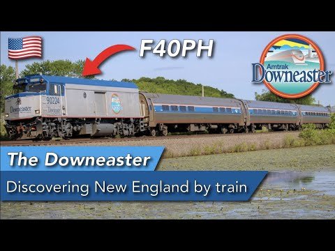 Amtrak Downeaster : Across New England with the mighty F40PH