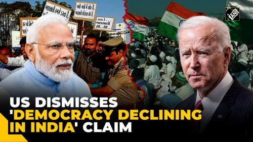 “World's Largest Democracy” After PM Modi, US dismisses 'Democracy declining in India' claim