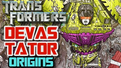 Devastator Origins - A Monstrous Titan Class Transformer, Who Is Made Up Of 6 Construction Vehicles