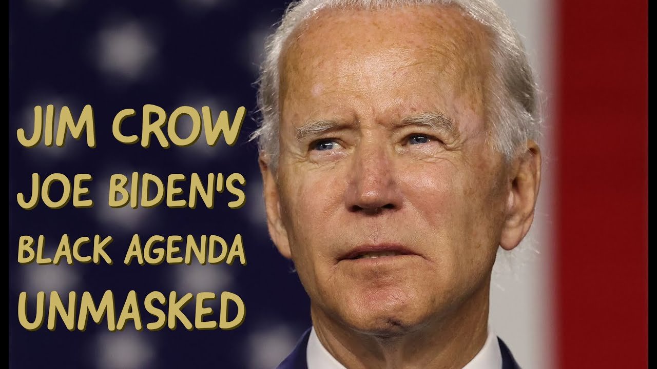 Jim Crow Joe Biden, Is Actively Taking The African American People For Granted.  cover image