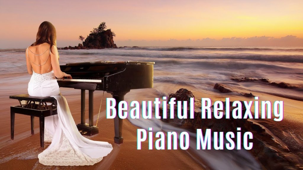 Peaceful Piano Music, Beautiful Relaxing Music for Stress Relief, Sleep Music, A - cover