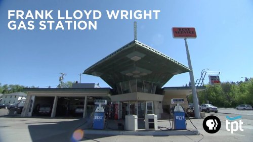 Why Frank Lloyd Wright Designed a Gas Station in Minnesota (1958)