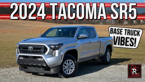 The 2024 Toyota Tacoma SR5 Is A Freshly Redone Slightly Pricey Workhorse Truck