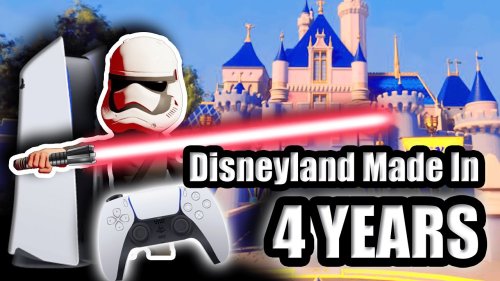 How We Spent 7000+Hrs Making DISNEYLAND on PS5