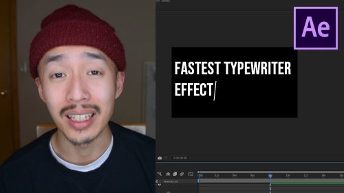 EASIEST Typewriter Effect in After Effects for Beginners (Full Tutorial)