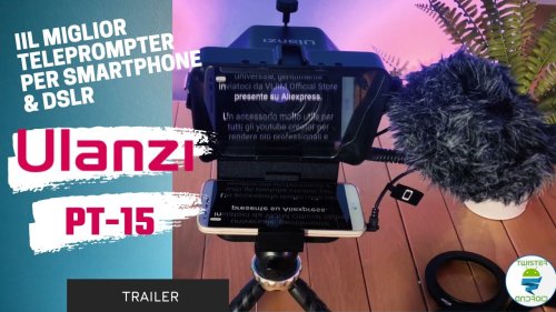 Il miglior Teleprompter  per Smartphone & DSLR  per i tuoi video su YouTube   Ulanzi PT 15 Unboxing