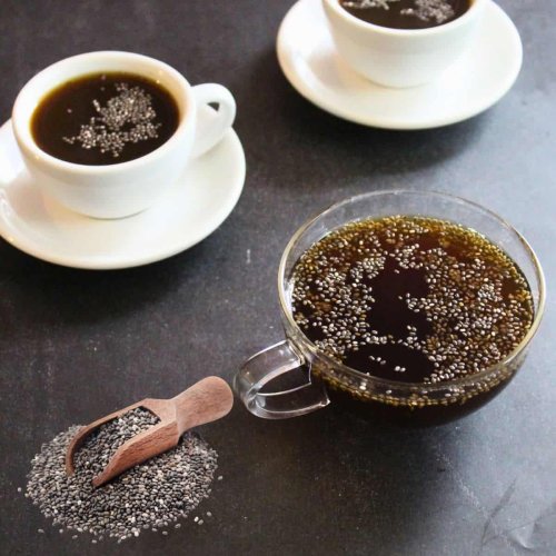 Chia seed tea