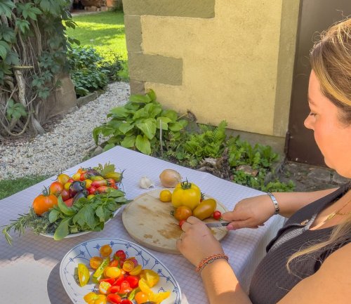 Ravioli auf Tomatenragout – inspiriert von der Weinregion Schweinfurt