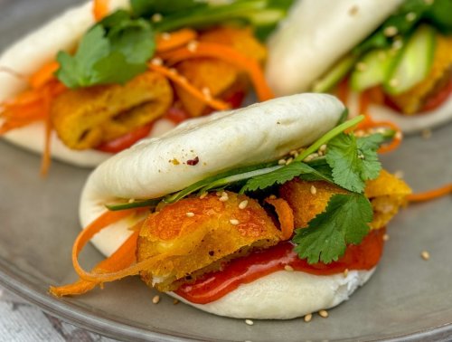 Rezept: Bao Buns mit gebackenem Käse – mit regionalem Chilikäse aus NRW