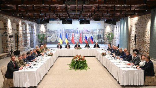 Verhandlungen in Istanbul:Kiew und Moskau beenden Gesprächsrunde