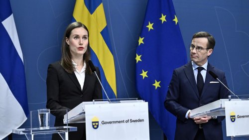 Schweden und Finnland: "Hand in Hand" gemeinsam in die Nato