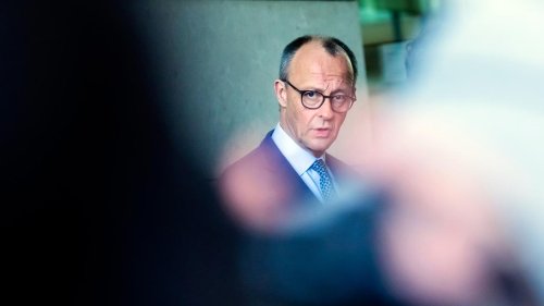 Kanzlerwahl im Bundestag:Merz scheitert im ersten Wahlgang