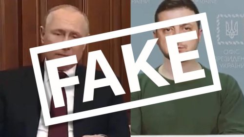 Wie Deepfakes im Ukraine-Krieg genutzt werden