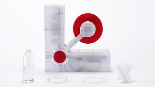 This device recycles plastic water bottles into 3D printing filament (and it's open source)