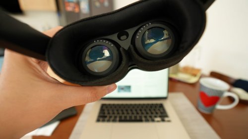 This ultraportable VR headset gave me a taste of Vision Pro at a fraction of the cost