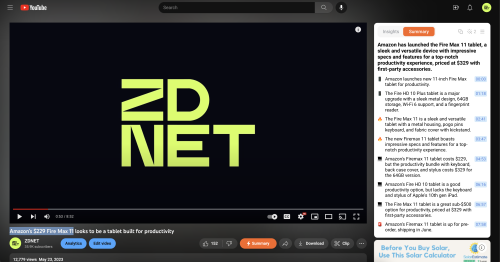 Intelligence artificielle : ce nouvel outil vous résume en quelques secondes les vidéos YouTube