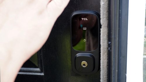 I tested a TCL smart lock, and its palm vein recognition feature blew me away