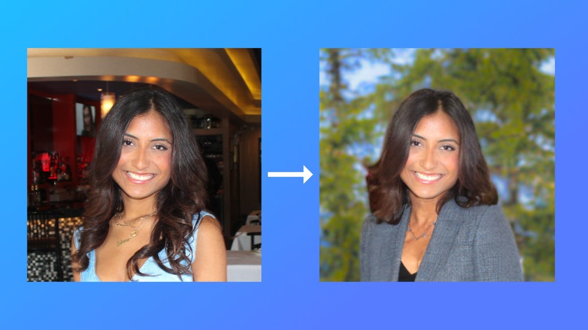 How AI can turn any photo into a professional headshot