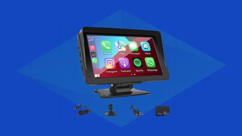 Upgrade to Apple CarPlay or Android Auto for $100 with this display
