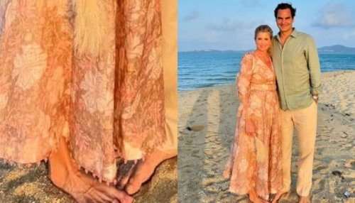 Roger Federer Shares Thailand Trip But Fans Cant Stop Talking About His Wifes Unusual Feet
