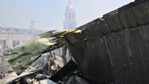 Krieg in der Ukraine: Zentrum von Slowjansk wird bombardiert