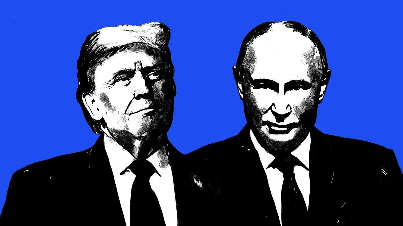 Wladimir Putin und Donald Trump: Über den Tisch gezogen