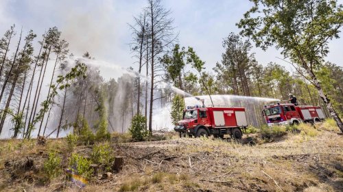 Waldbrand: Brandfläche bei Jüterbog auf 326 Hektar mehr als verdoppelt
