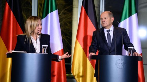 Meloni in Berlin: Olaf Scholz will Beziehungen zu italienischer Regierung vertiefen