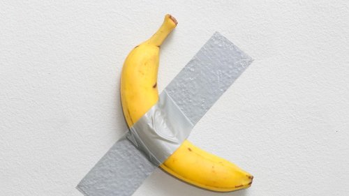 Kunst-Auktion: 6,2 Millionen Dollar - für eine Banane(?)