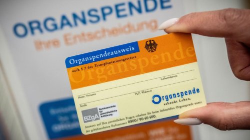 Organspende: 96-Jährige spendete Organe - Stiftung wirbt mit Beispiel