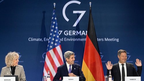 Klimaschutz: Habeck setzt auf G7-Staaten als Vorreiter bei Kohleausstieg