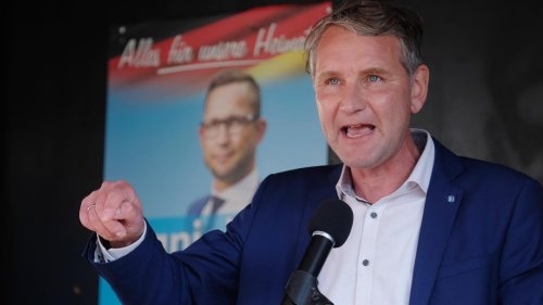 Thüringischer AfD-Chef: Staatsanwaltschaft erhebt Anklage gegen Björn Höcke