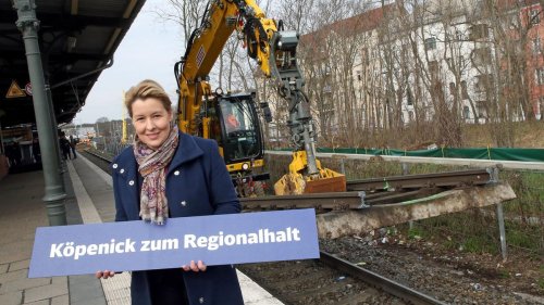 Verkehr: S-Bahnhof Köpenick erhält Regionalzug-Bahnsteig