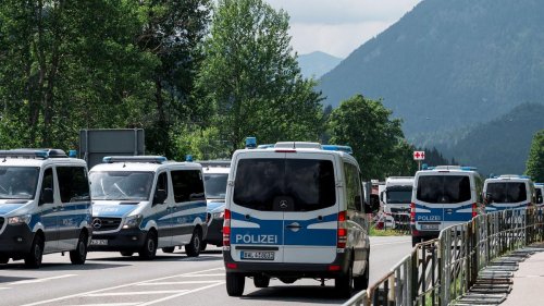 G7-Gipfel: Abreise von Biden: Straßensperren in Garmisch-Partenkirchen