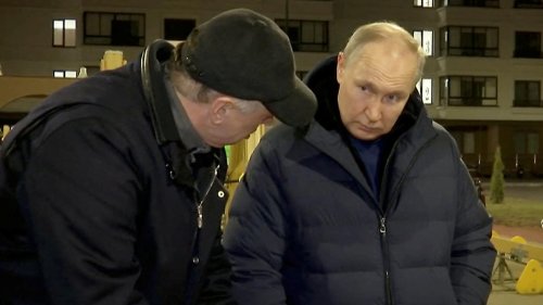 Russische Invasion der Ukraine: Wladimir Putin reist nach Mariupol