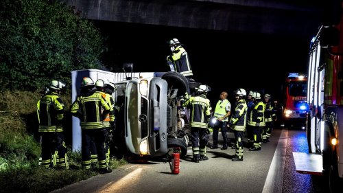 Esslingen: Wohnmobil gerät auf A8 ins Schleudern: Eine Schwerverletzte