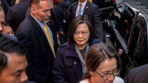 USA: Taiwans Präsidentin Tsai Ing-wen zu Besuch in New York eingetroffen