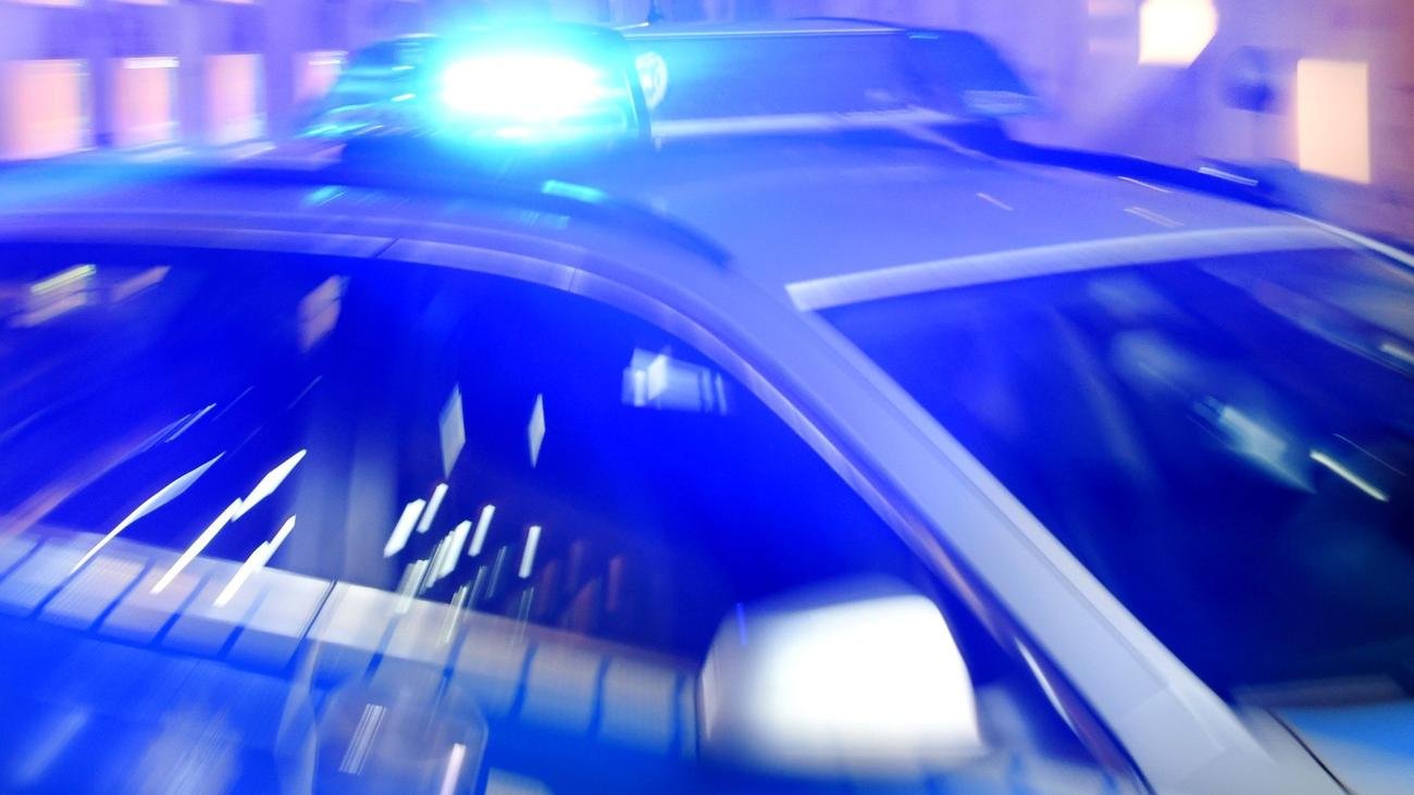 Polizeikontrolle: Polizei stoppt völlig überladenen Holztransporter