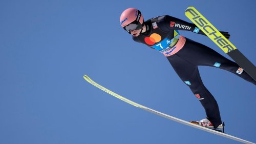 Skispringen: Geiger springt auf Rang drei und nähert sich Topform