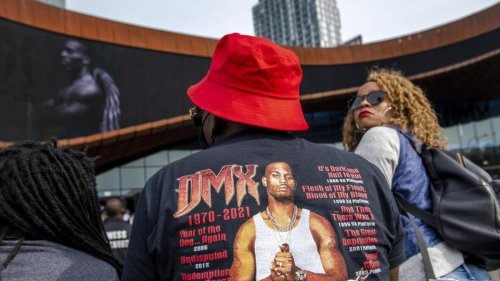 Gedenken: Trauerfeier für Rapper DMX in New York