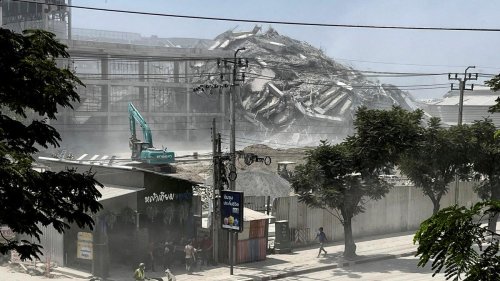 Eilmeldung 08:12 Uhr Südostasien: Schweres Erdbeben erschüttert Myanmar und Thailand