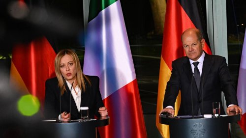 Staatsbesuch: Scholz empfängt Italiens ultrarechte Regierungschefin Meloni